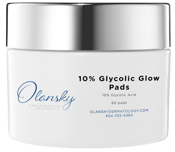 Olansky 10% Glycolic Glow Pads (60 pads)