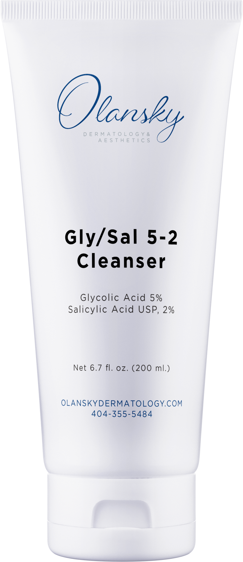 Olansky Gly/Sal 5-2 Cleanser (6.7 FL OZ I 200 ml)
