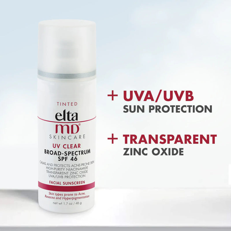 Elta MD Tinted UV Clear Broad-Spectrum SPF 46  1.7 oz Airless Pump